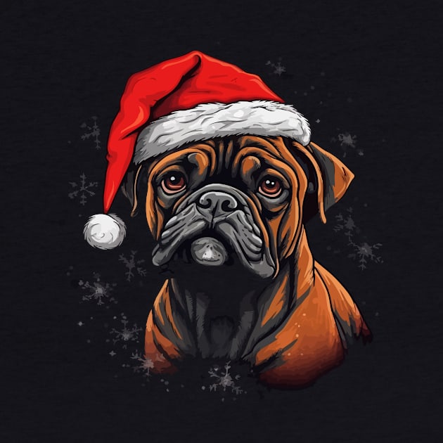 Boxer Christmas by JH Mart